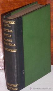 Livres anciens: Crítica de la razón práctica por Manuel Kant de Biblioteca Económica Filosófica en Madrid 1886